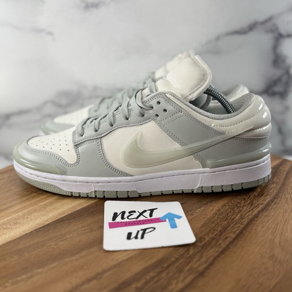 Women’s size 11/Men’s 9.5-Nike Dunk Low Twist Light Silver Shoes DZ2794-004 nby